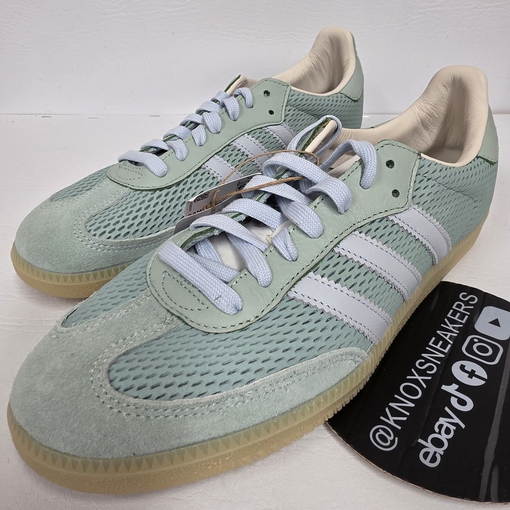 Adidas Samba OG Originals Hazy Green Sky Tint JI3179 Mens 10 Sneaker